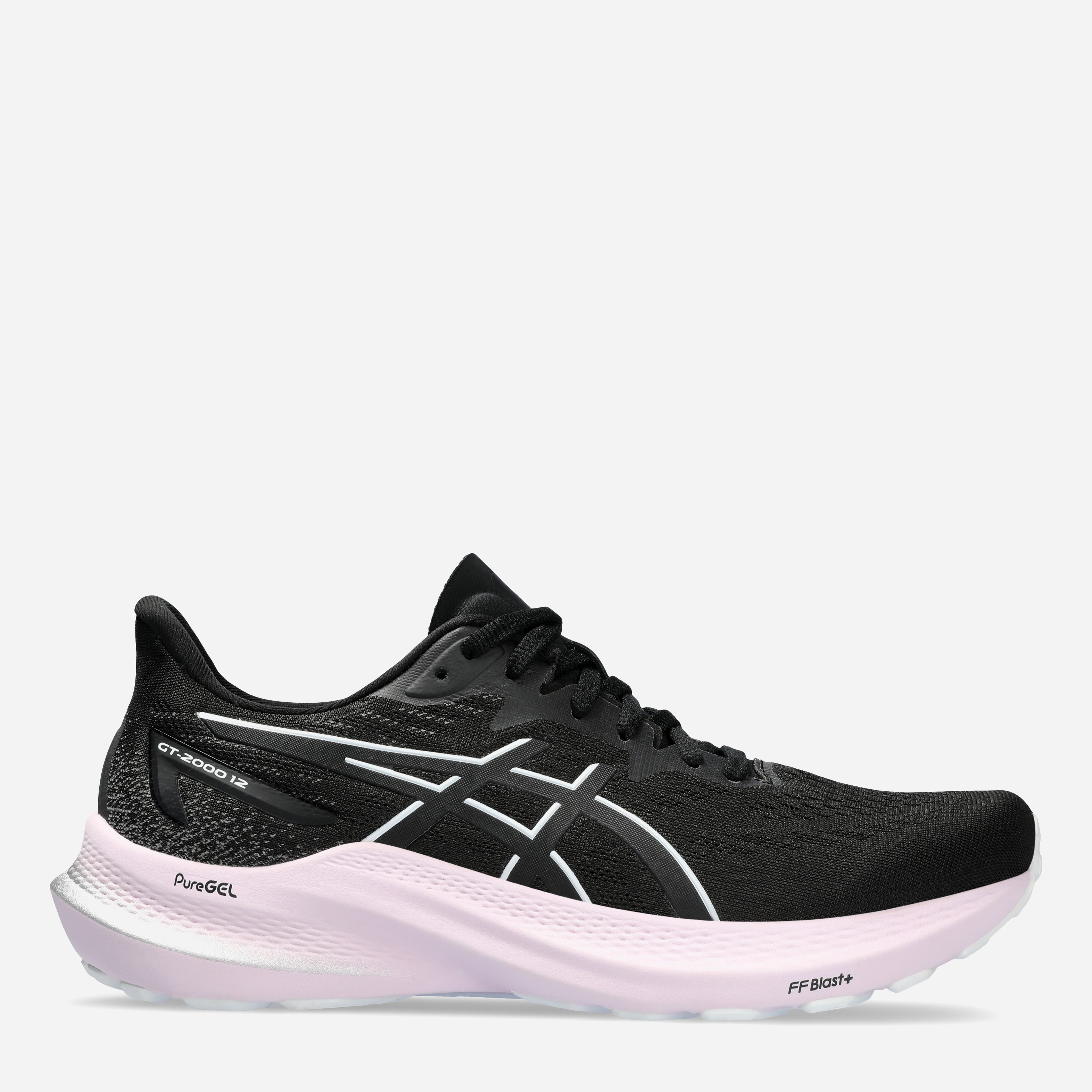 Акція на Жіночі кросівки для бігу ASICS Gt-2000 12 1012B506-004 37.5 (6.5US) 23.5 см Чорний/Білий від Rozetka