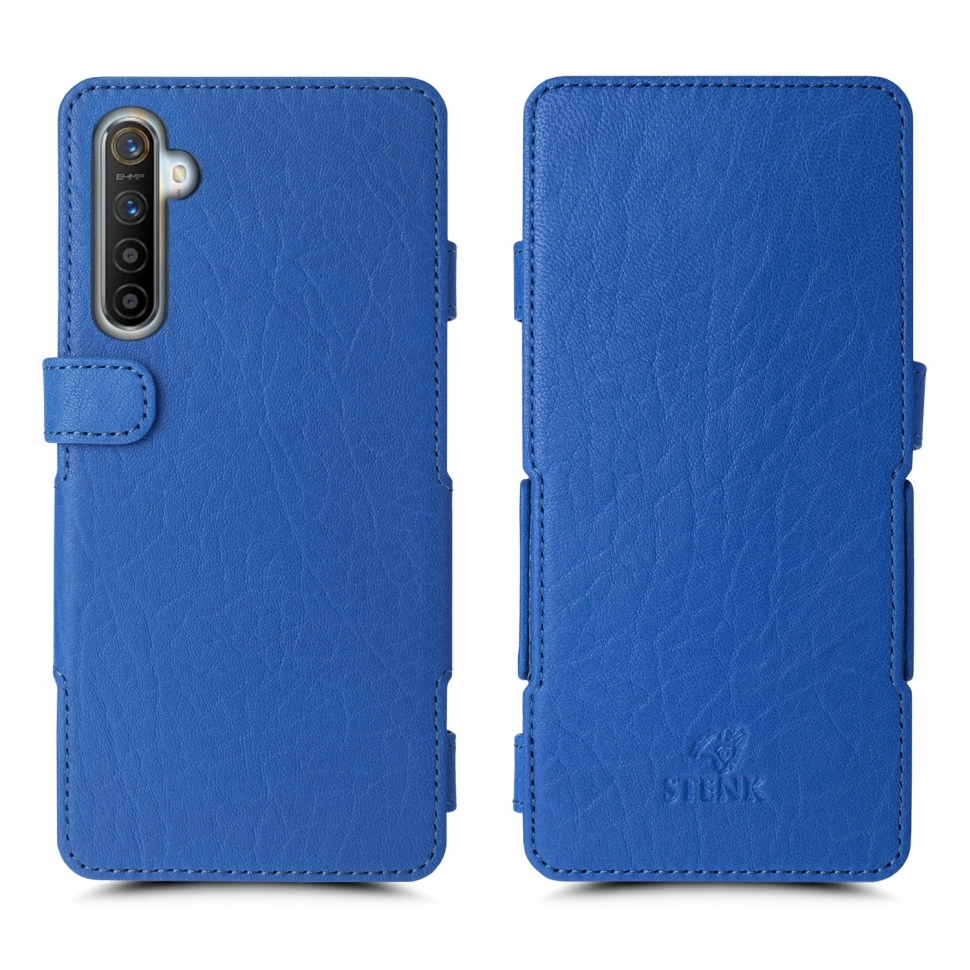 

Чехол книжка Stenk Prime для Realme X2 Ярко-синий
