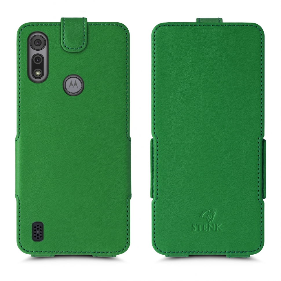 

Чехол флип Stenk Prime для Motorola Moto E6s Зелёный