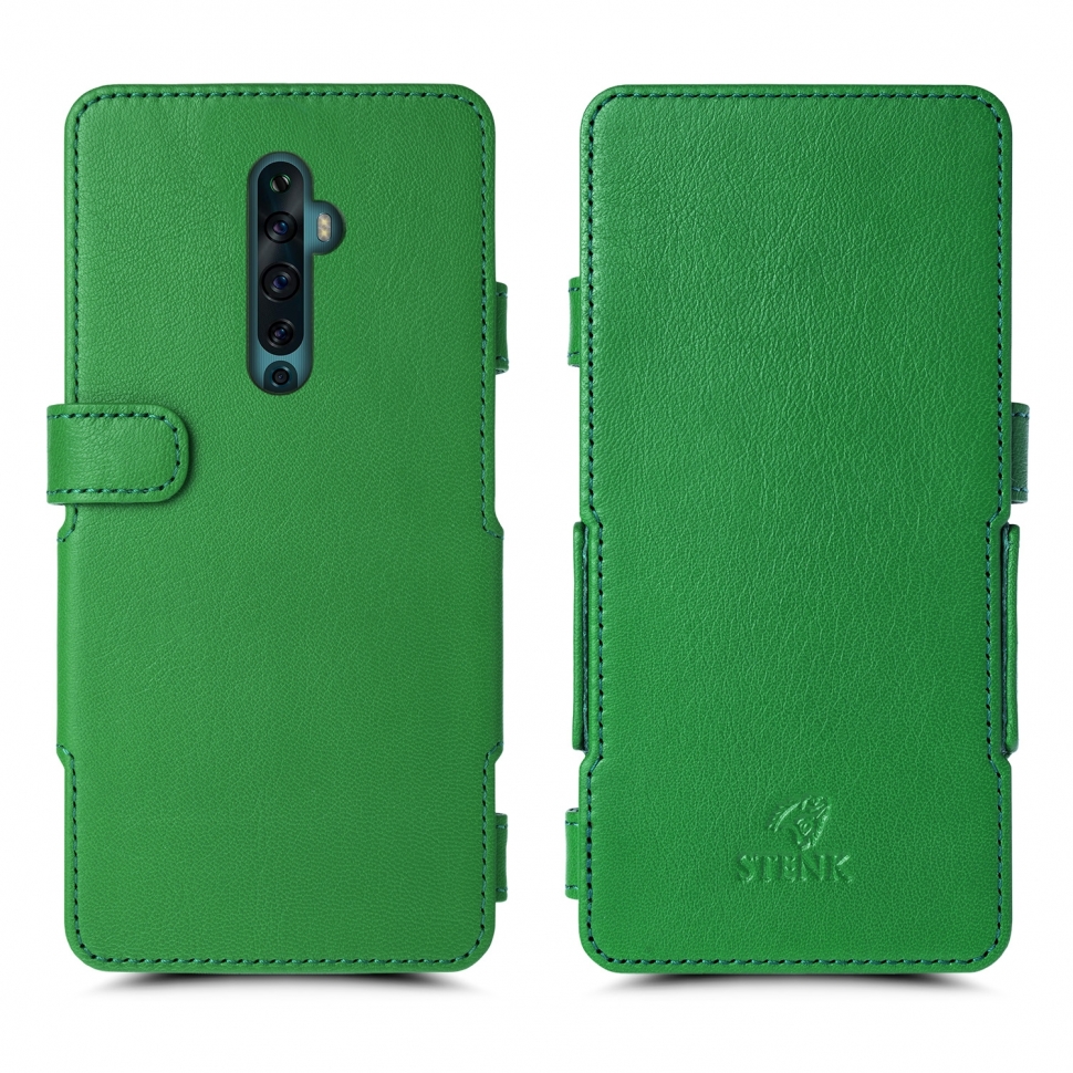 

Чехол книжка Stenk Prime для OPPO Reno2 F Зелёный