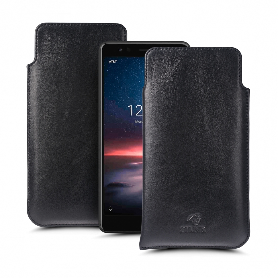 

Футляр Stenk Elegance для Nokia 3.1 A Чёрный