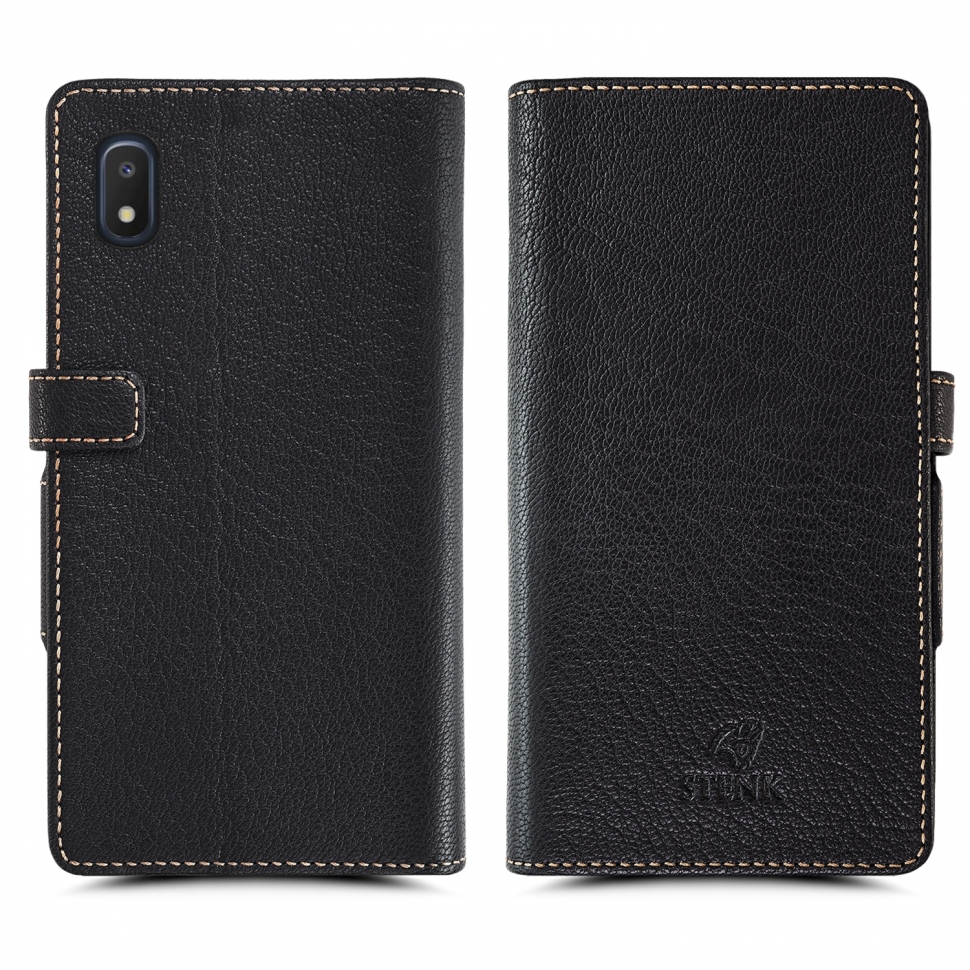 

Чехол книжка Stenk Wallet для Samsung Galaxy A10e Selfie Чёрный