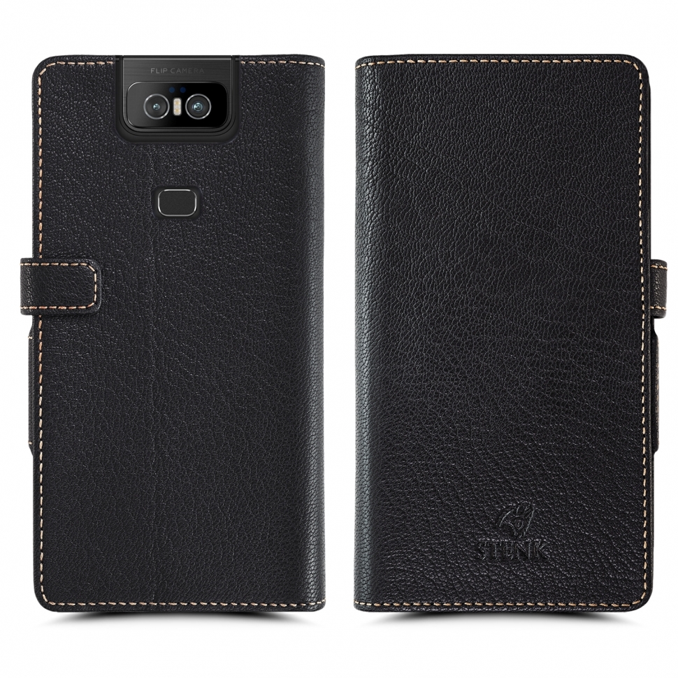 

Чехол книжка Stenk Wallet для ASUS ZenFone 6 Чёрный