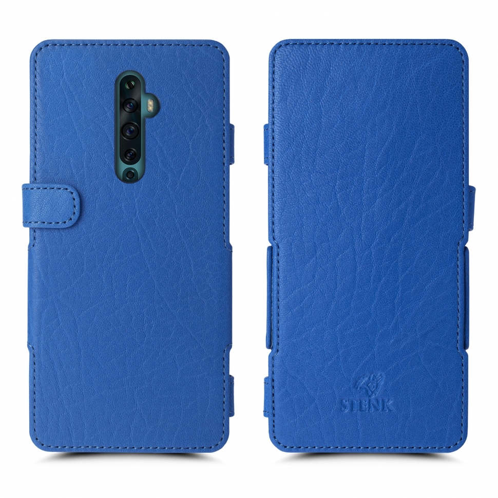 

Чехол книжка Stenk Prime для OPPO Reno2 F Ярко-синий