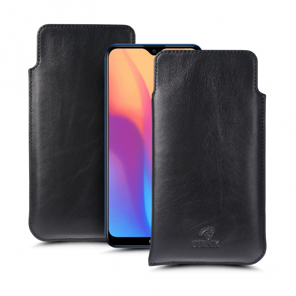 

Футляр Stenk Elegance для Xiaomi Redmi 8A Чёрный