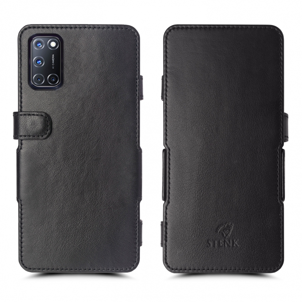 

Чехол книжка Stenk Prime для OPPO A72 Чёрный