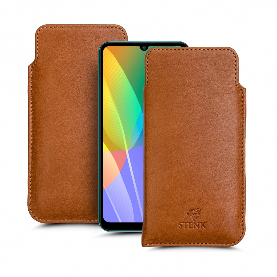 

Футляр Stenk Elegance для Huawei Y6P Camel