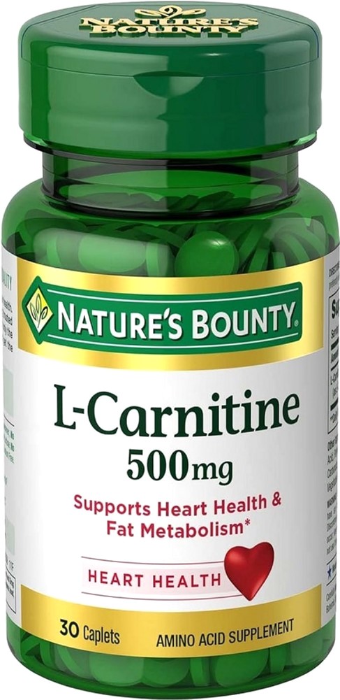 L-Карнитин Nature's Bounty L-Carnitine 500 мг, 30 каплет (74312016837 ...