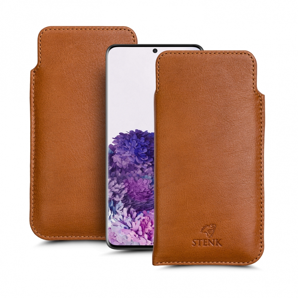 

Футляр Stenk Elegance для Samsung Galaxy S20 Plus Camel