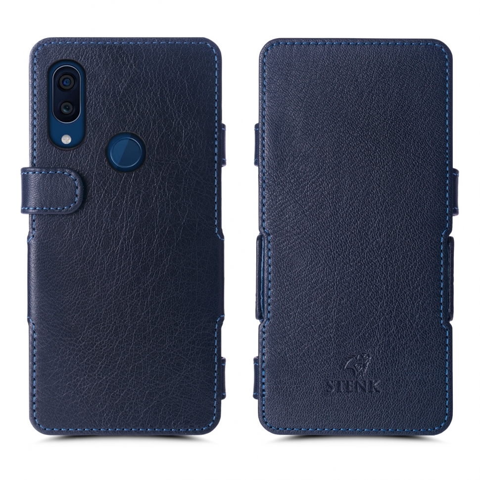 

Чехол книжка Stenk Prime для ZTE Axon 9 Pro Синий