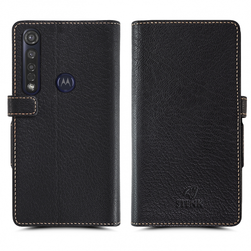 

Чехол книжка Stenk Wallet для Motorola Moto G8 Plus Чёрный