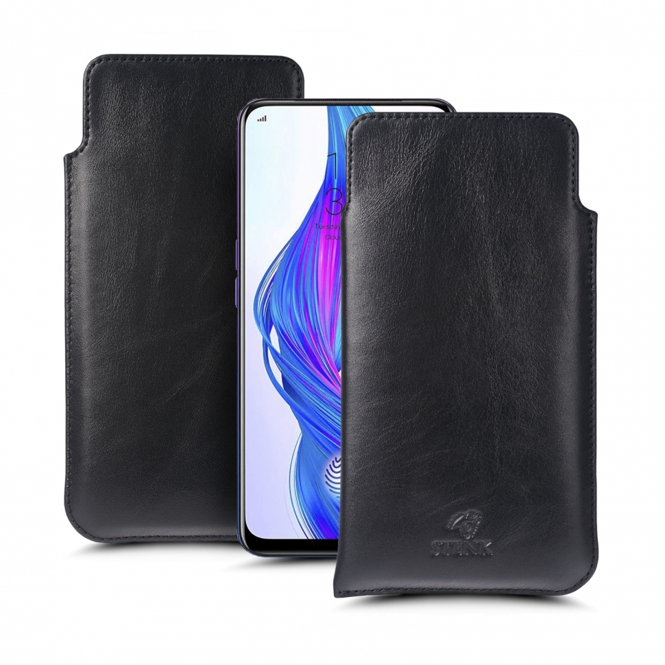 

Футляр Stenk Elegance для Realme X Чёрный