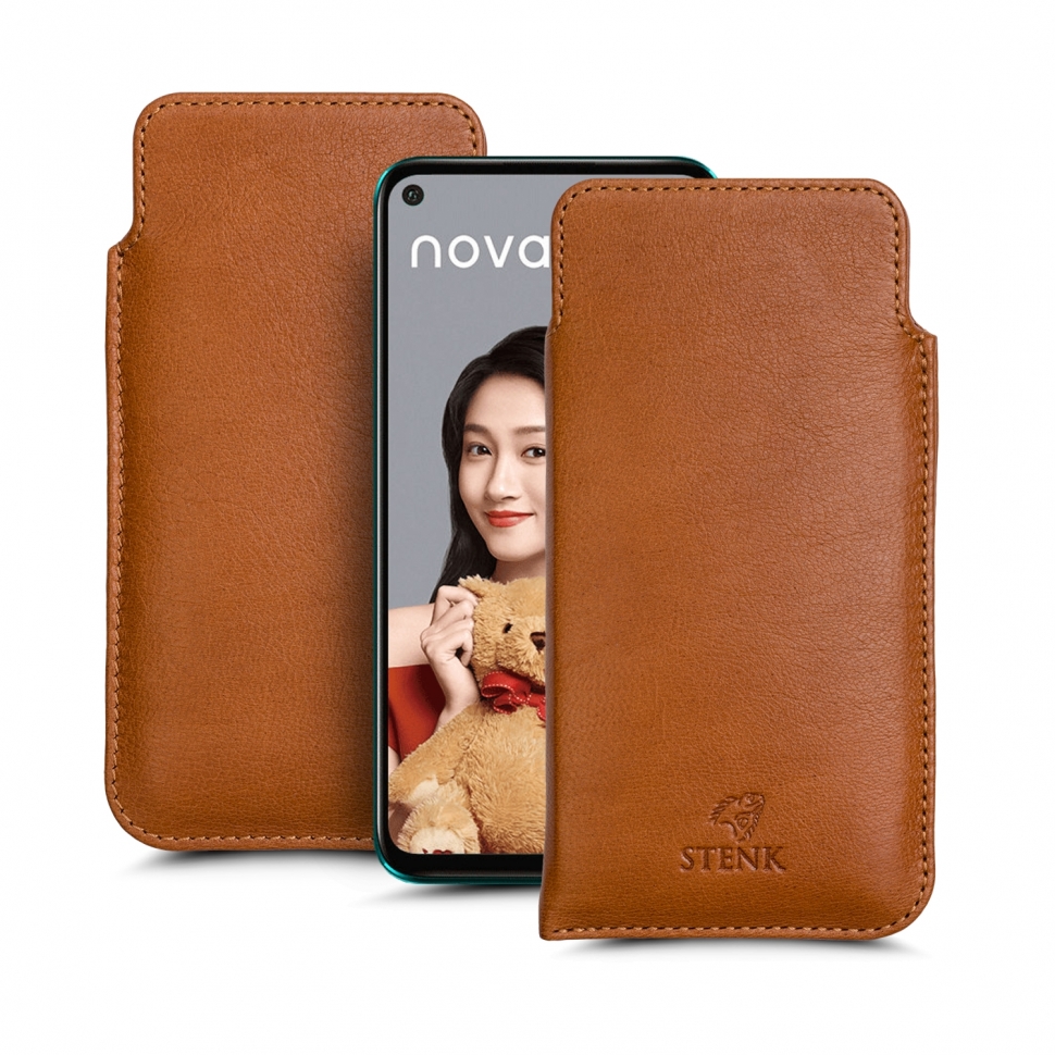 

Футляр Stenk Elegance для Huawei Nova 5i Pro Camel