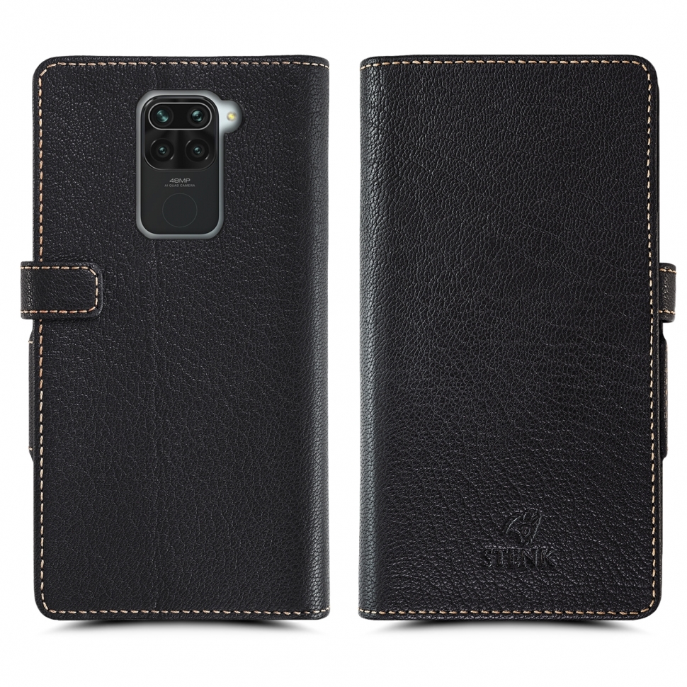 

Чехол книжка Stenk Wallet для Xiaomi Redmi 10X 4G Чёрный