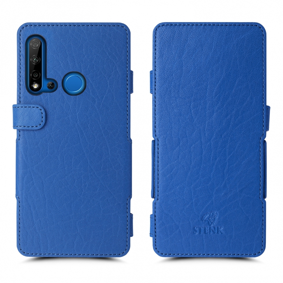 

Чехол книжка Stenk Prime для Huawei Nova 5i Ярко-синий