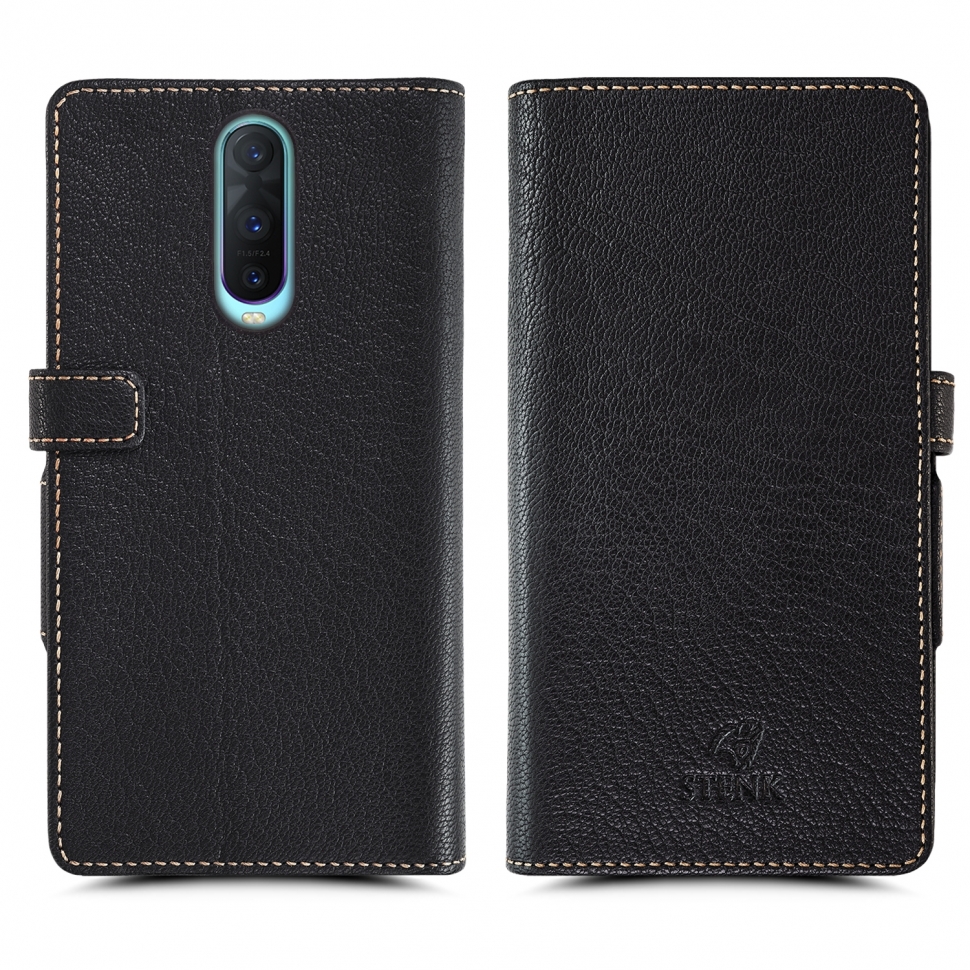 

Чехол книжка Stenk Wallet для OPPO R17 Pro Чёрный