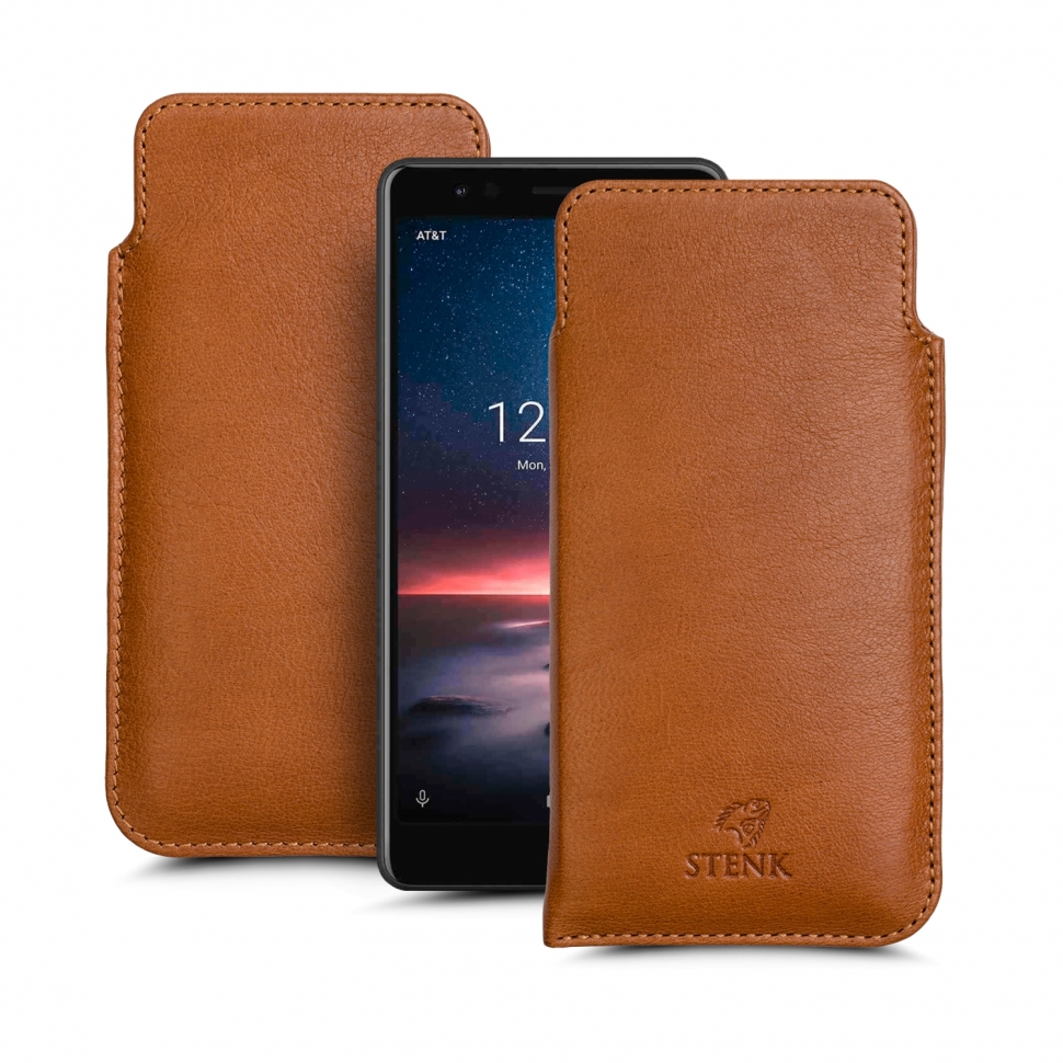 

Футляр Stenk Elegance для Nokia 3.1 A Camel