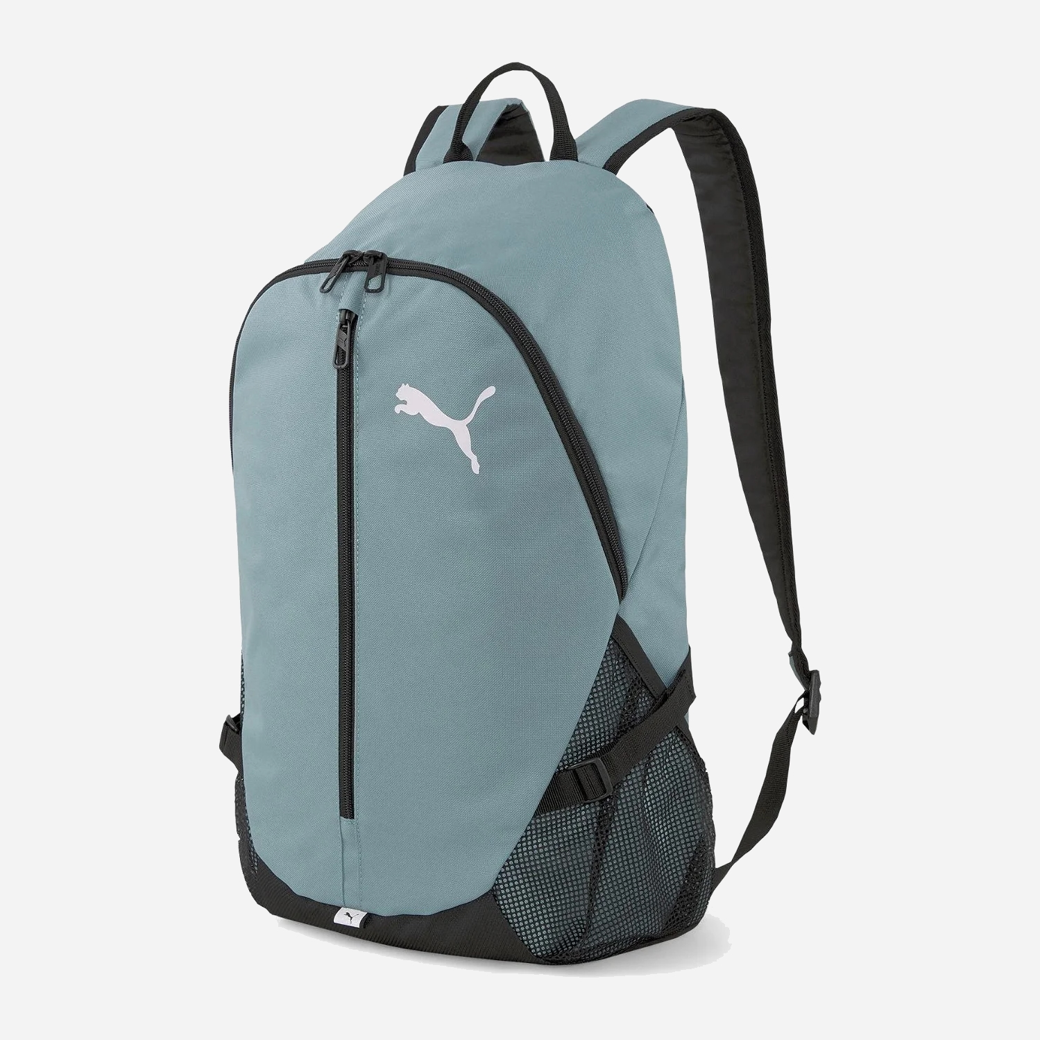 Акція на Рюкзак спортивний тканинний вміщує формат А4 Puma Plus Backpack 7886804 Блакитний від Rozetka