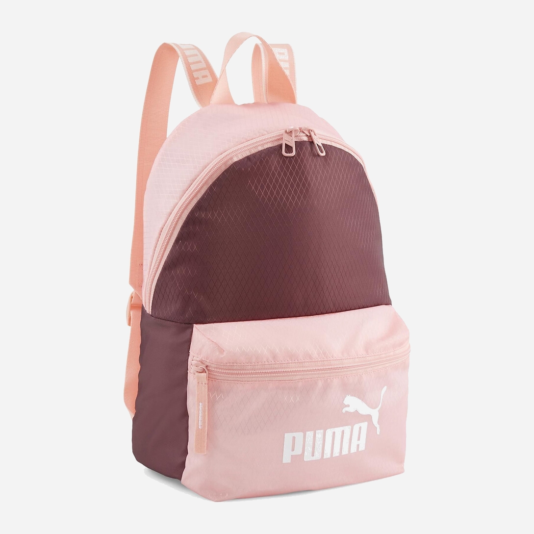Акція на Жіночий рюкзак спортивний тканинний 12л Puma Core Base Backpack 7985202 Рожевий від Rozetka