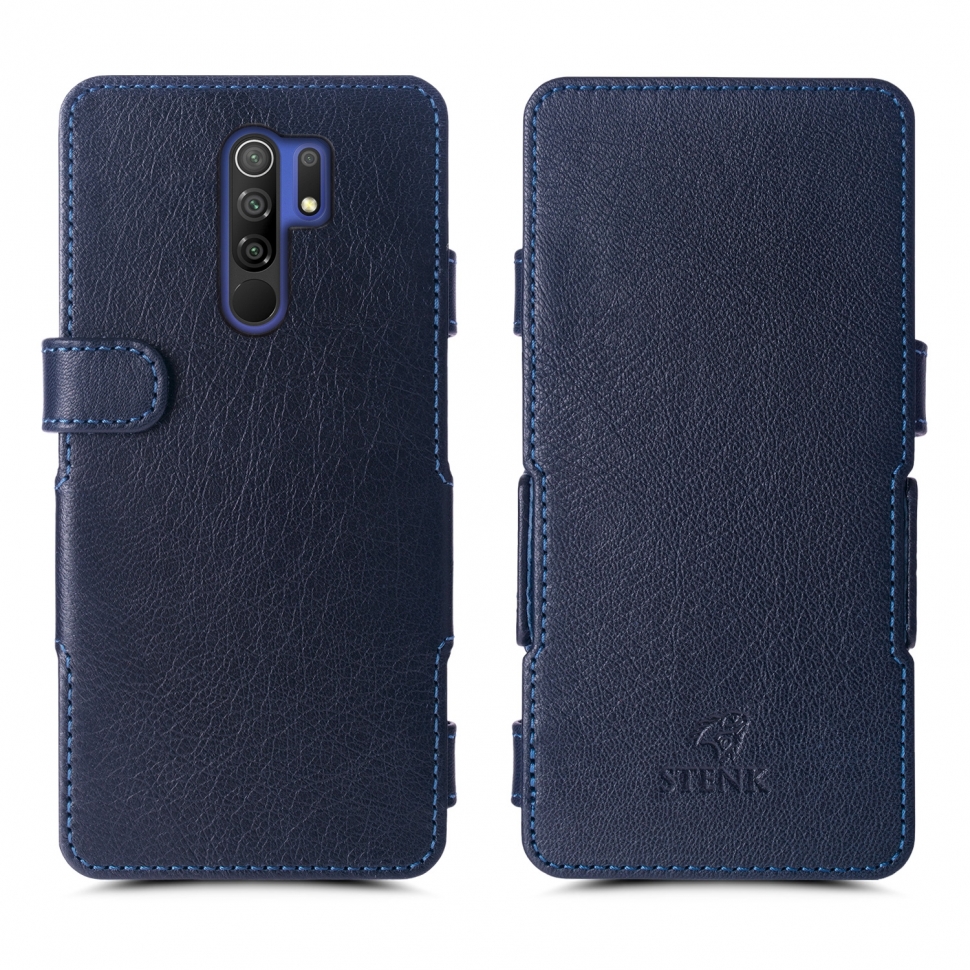 

Чехол книжка Stenk Prime для Xiaomi Redmi 9 Синий