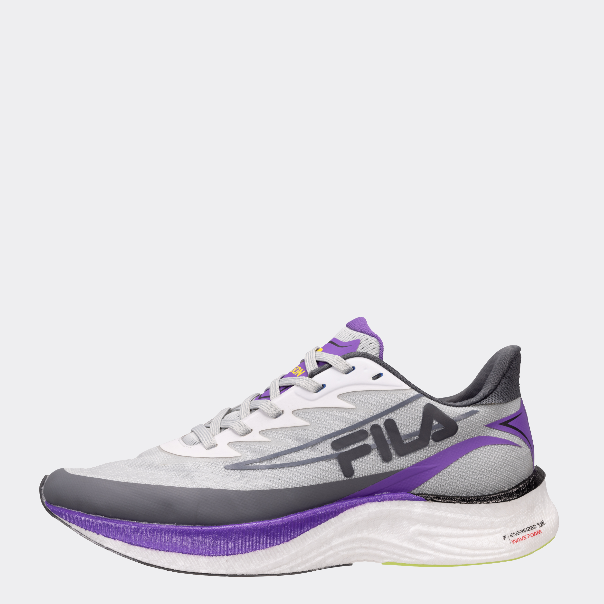 Акція на Чоловічі кросівки для бігу Fila Argon FFM0206-83250 46 (12US) 30 см Сірий/Фіолетовий від Rozetka