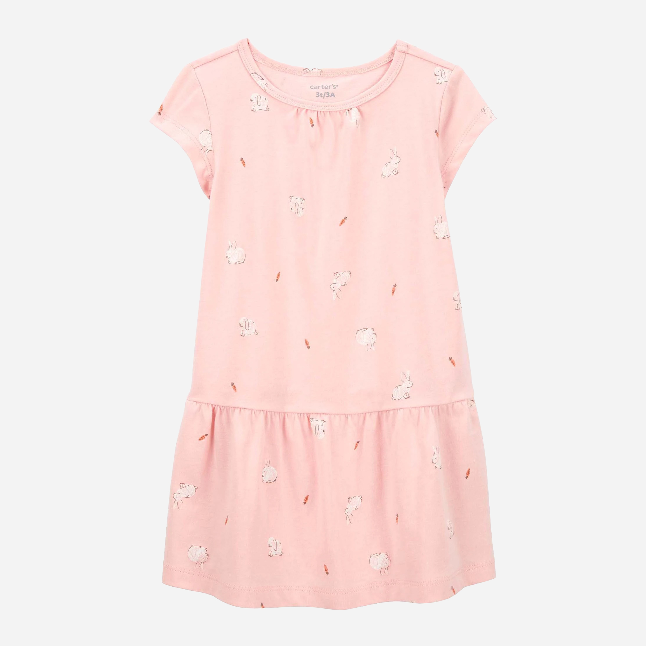 Акція на Дитяче літнє плаття для дівчинки Carters 2Q575510 93-98 см Різнобарвне від Rozetka
