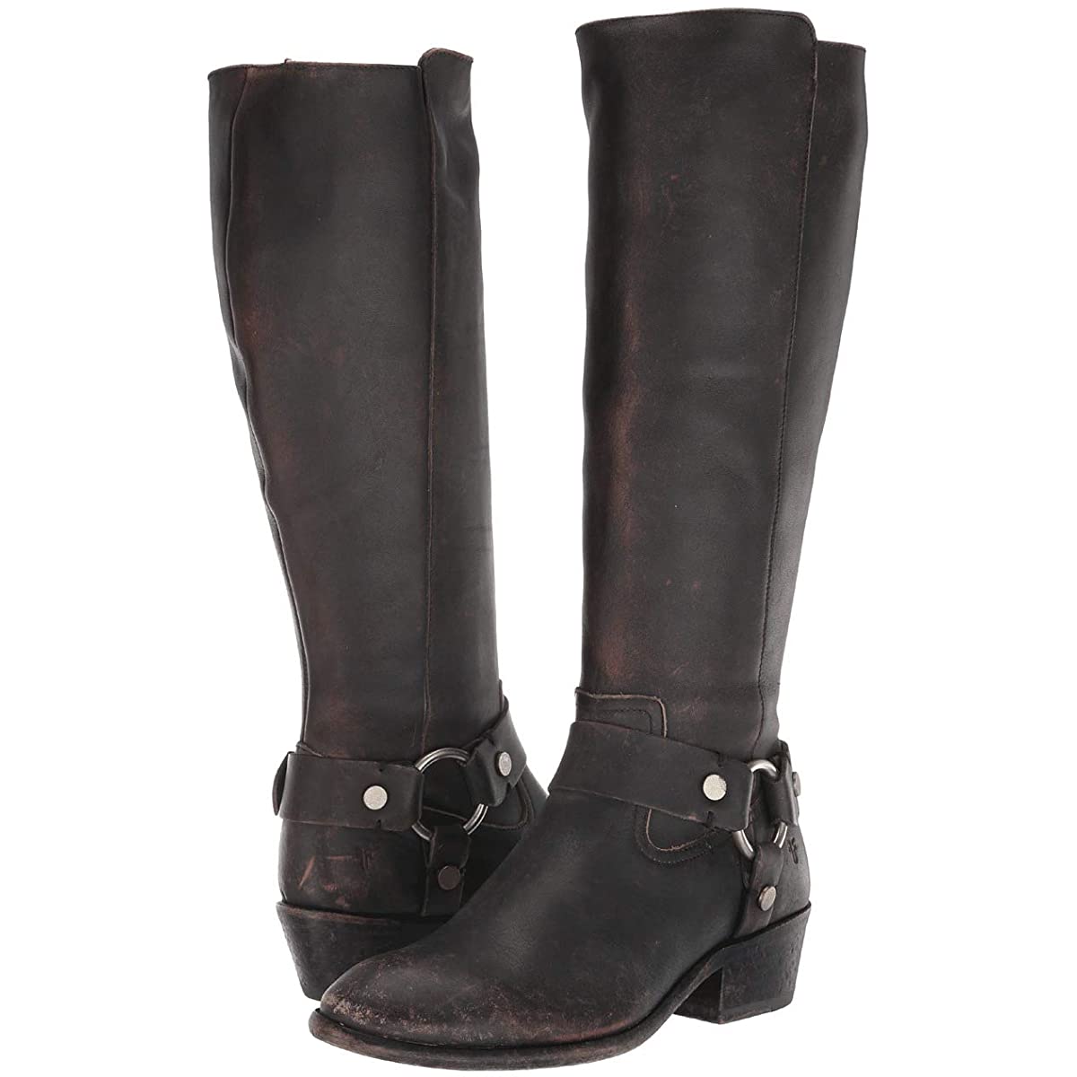

Сапоги женские Frye Carson Harness Tall Черный размер 37.5