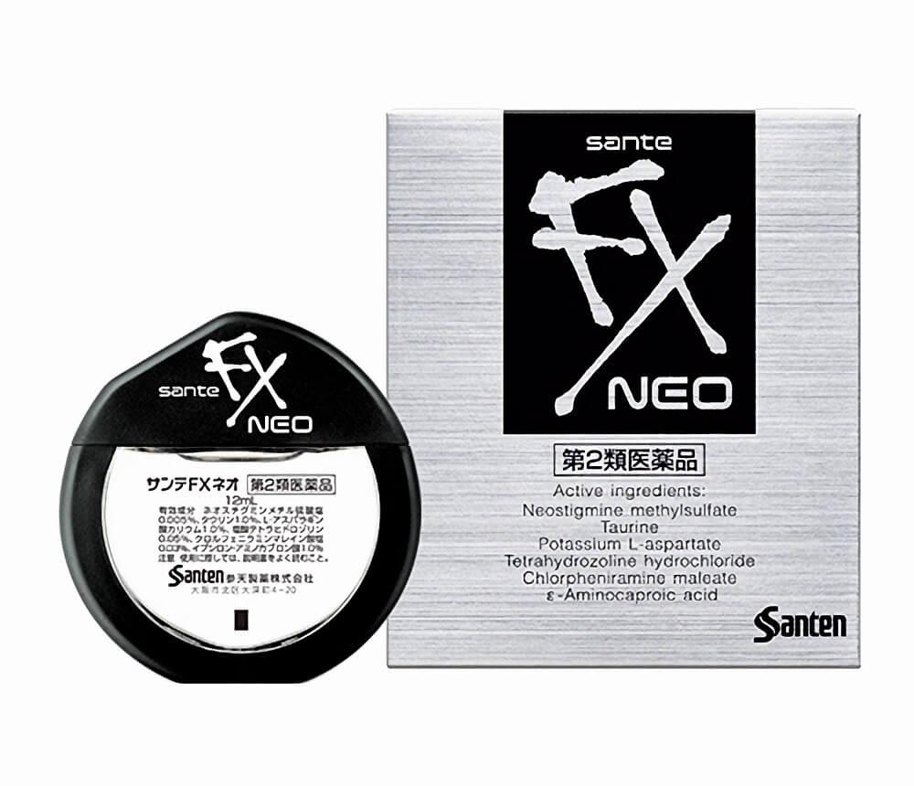 Капли для глаз с таурином освежающие Santen Sante FX Neo 12мл от ...