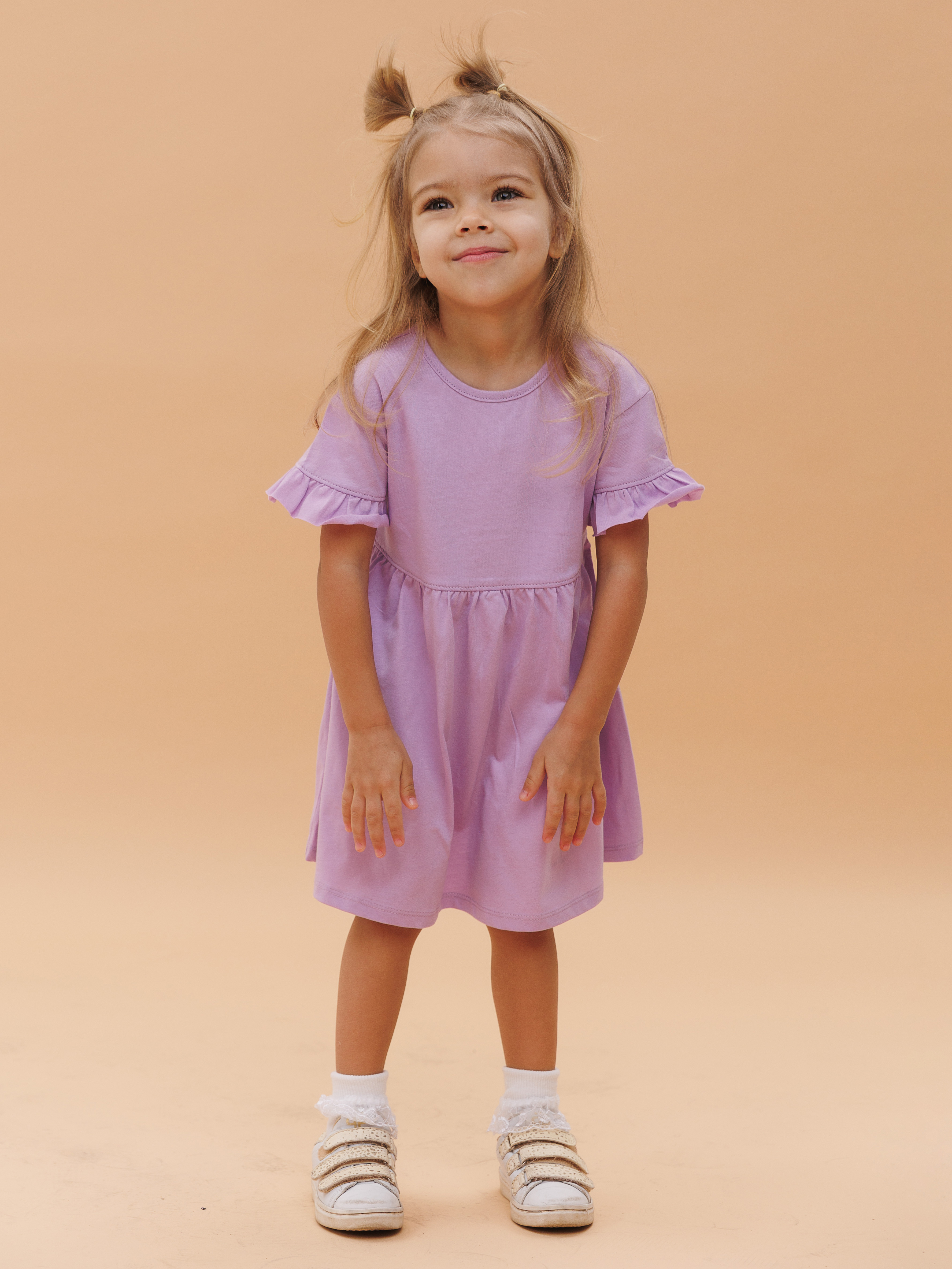 Акція на Дитяче літнє плаття для дівчинки Бембі PL391-Q00 86 см Бузкове (14391521036.Q00) від Rozetka