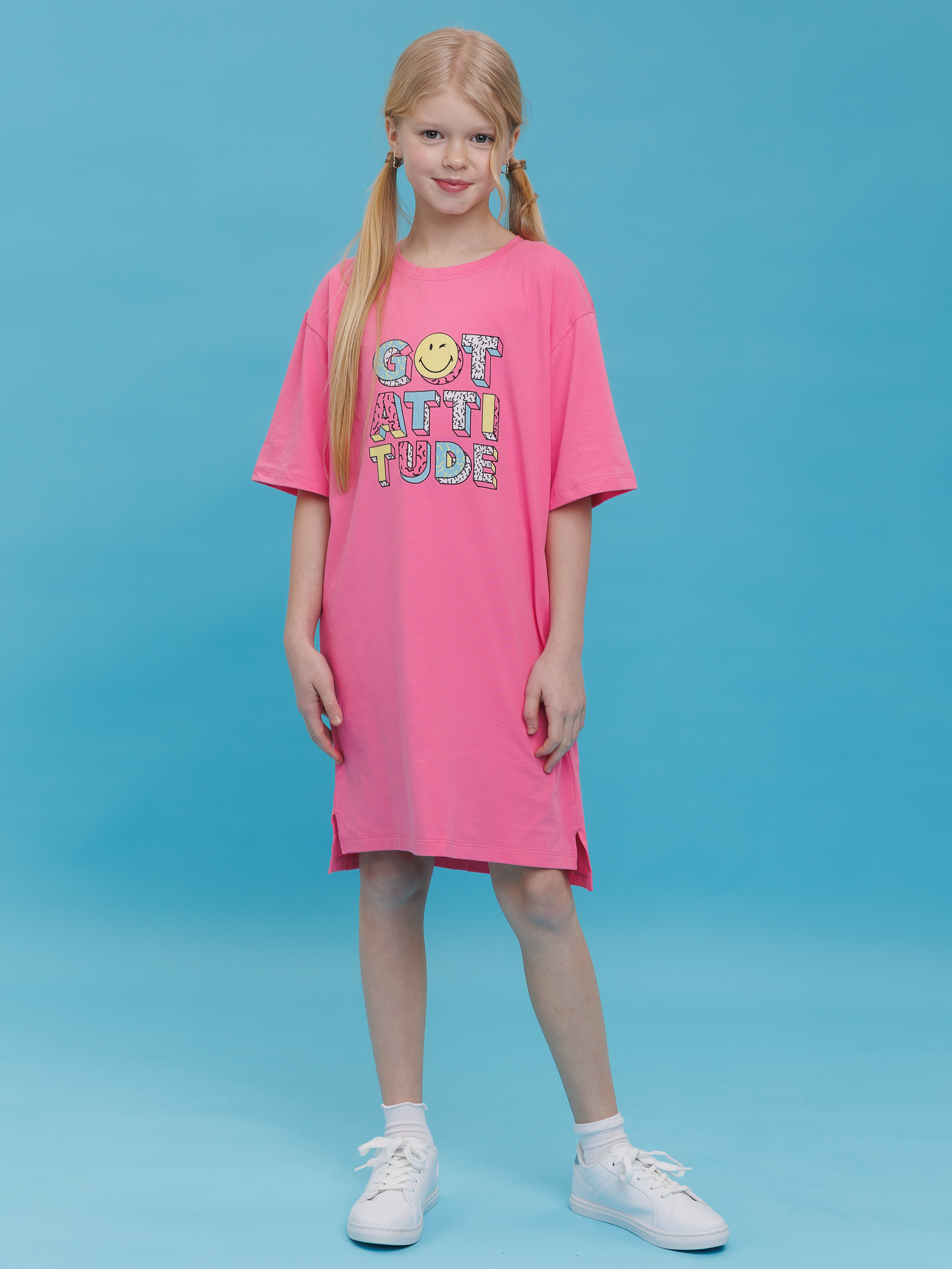 Акція на Дитяче літнє плаття для дівчинки Бембі PL396-300 110 см Рожеве (14396521040.300) від Rozetka