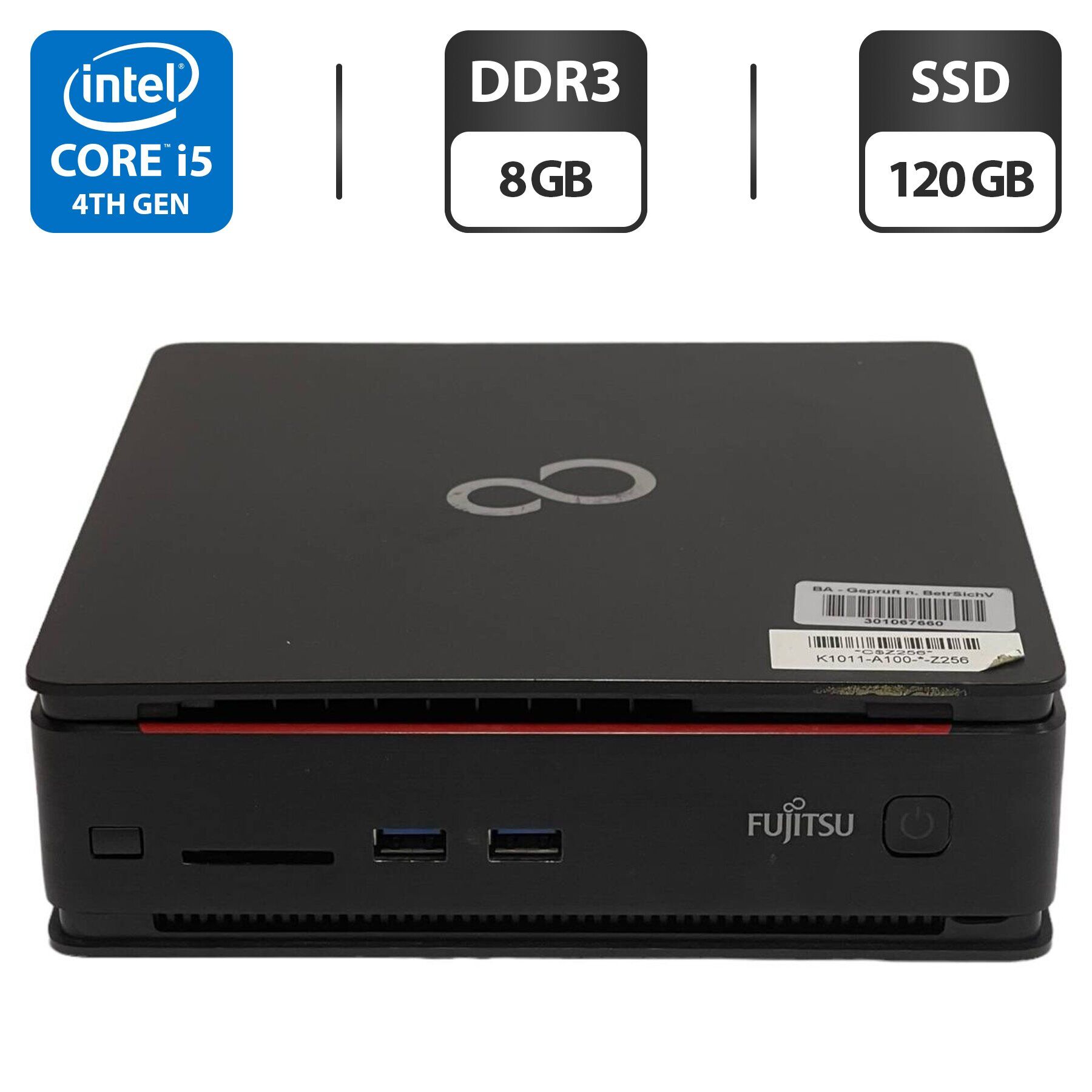 Неттоп Fujitsu Esprimo Q920 USFF / Intel Core i5-4590T (4 ядра по 2.0 ...