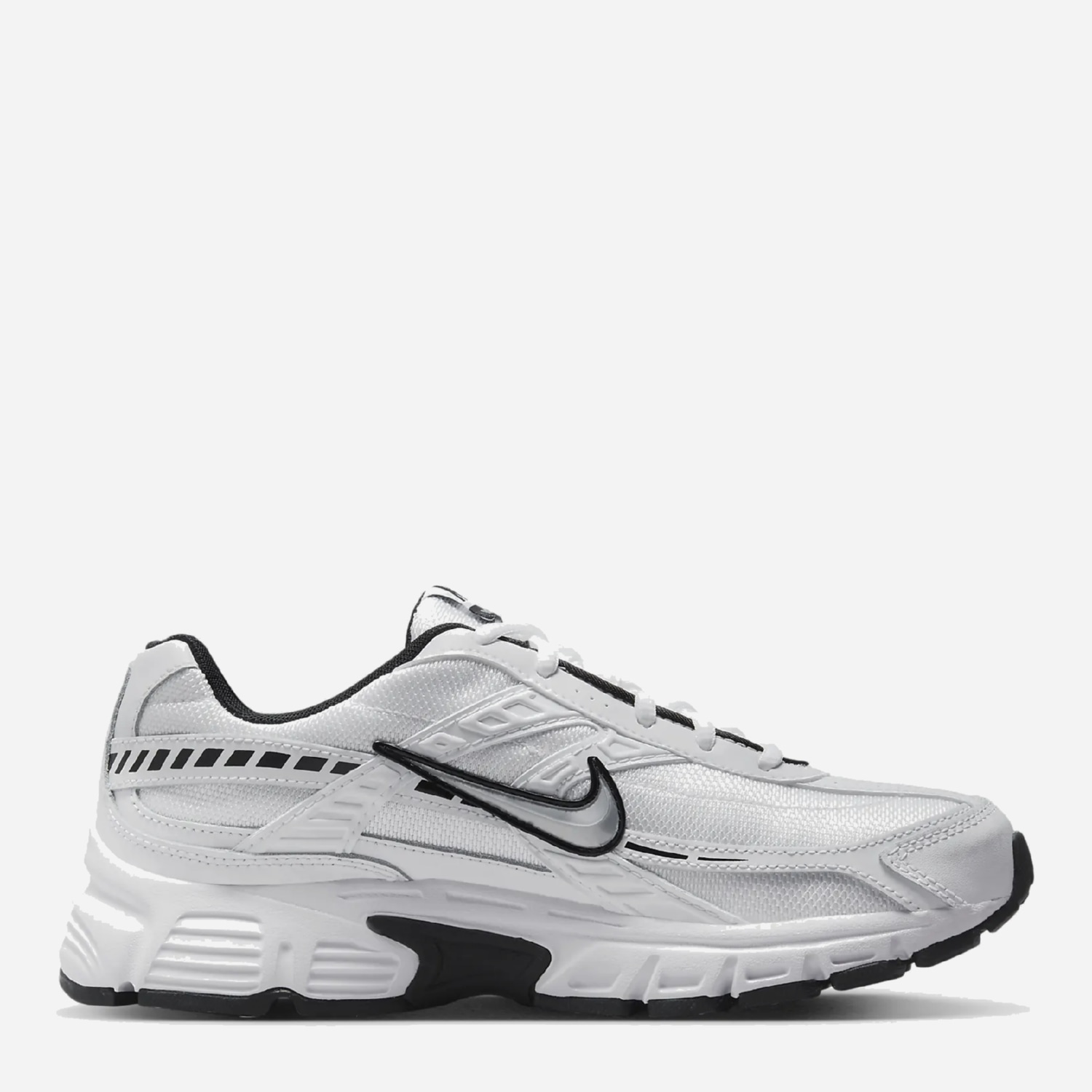 Акція на Жіночі кросівки Nike Initiator FQ6873-101 40.5 (9US) 26 см White/Metallic Silver-White-Black від Rozetka