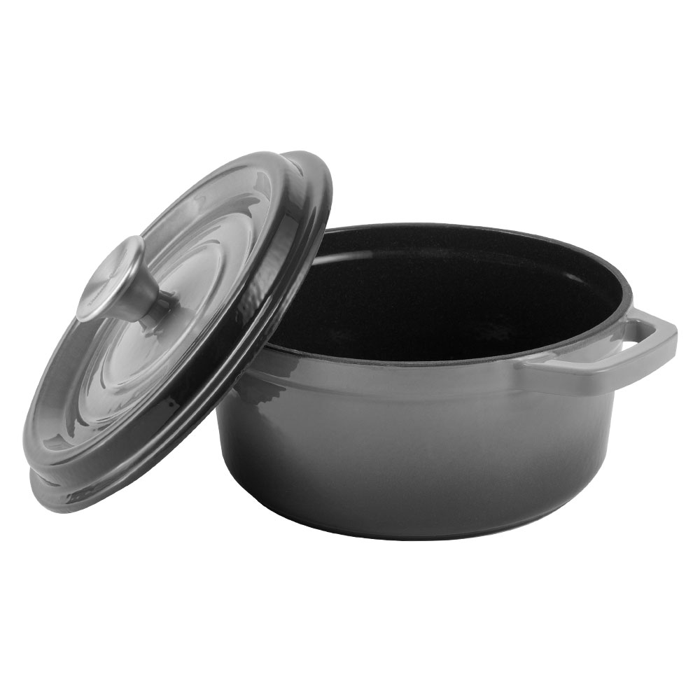 

Кастрюля Vintage Cuisine 2,2 л Серый Омбре