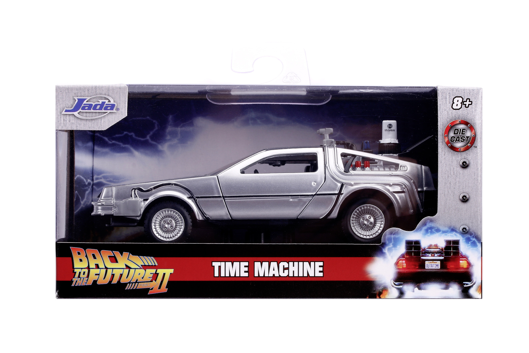 Назад в будущее - Машина времени летающая Back to The Future Part II Movie  Hover Delorean Time Machine with Lights Jada Toys – фото, отзывы,  характеристики в интернет-магазине ROZETKA от продавца: Superraretoys |