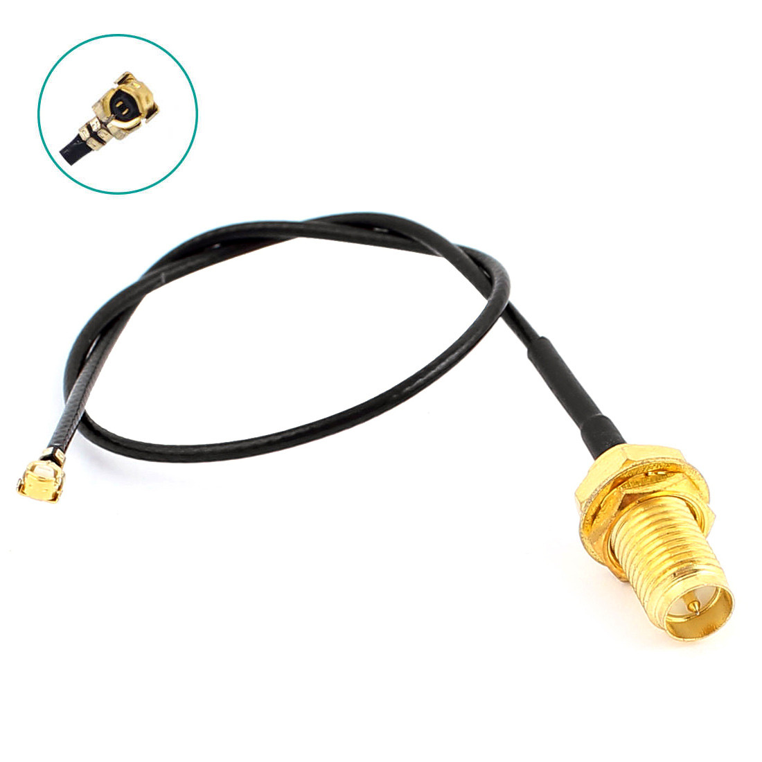 Кабель переходник RP SMA Female - IPEX4 MHF4 20см 200мм адаптер ...