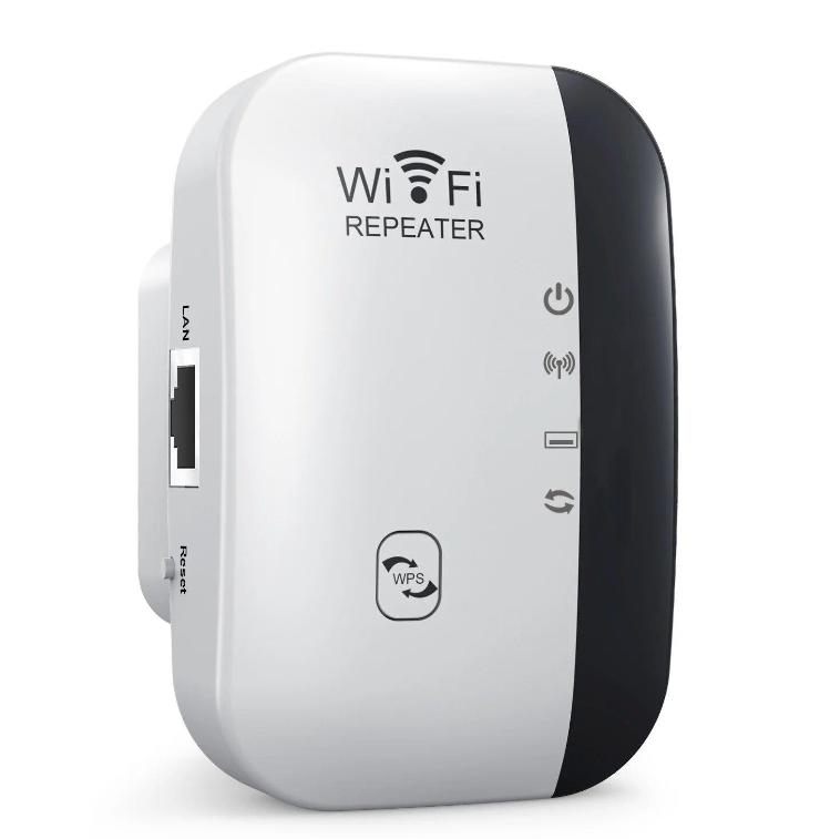 Ретранслятор Wi-Fi со скоростью до 300 Мбит/с предназначен для усиления ...