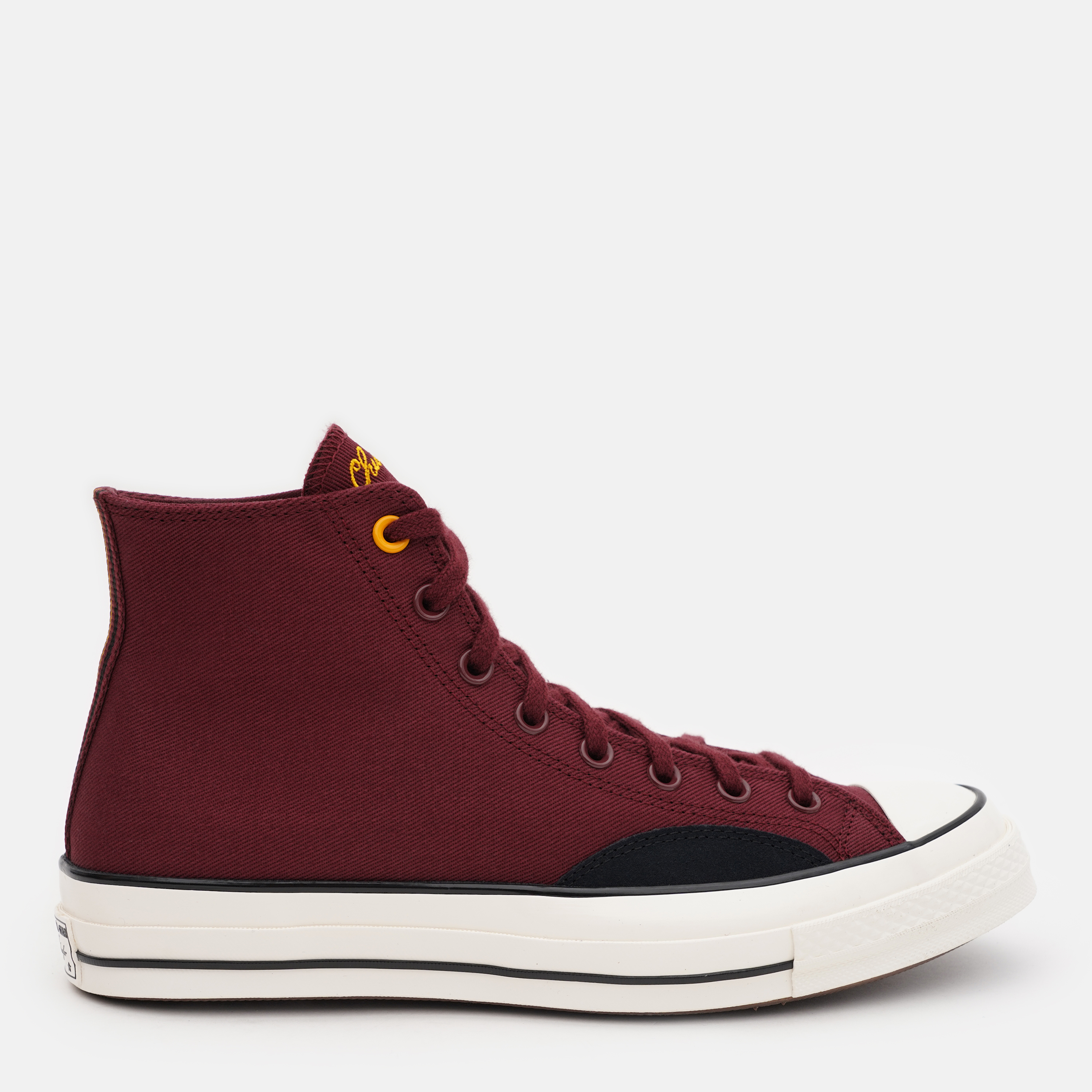 Акція на Чоловічі кеди високі Converse Chuck 70 Hi A06549C-607 41 (7.5US) 26 см Бордові від Rozetka