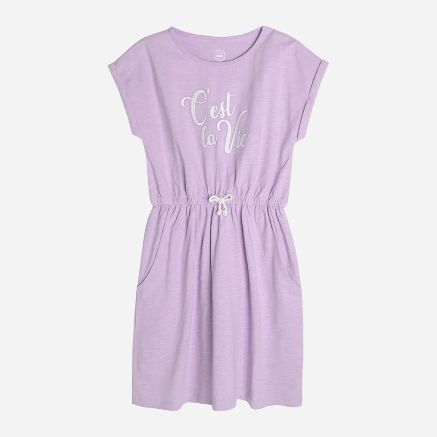 Акция на Підліткова літня сукня для дівчинки Cool Club CCG2423481 152 см Фіолетова от Rozetka