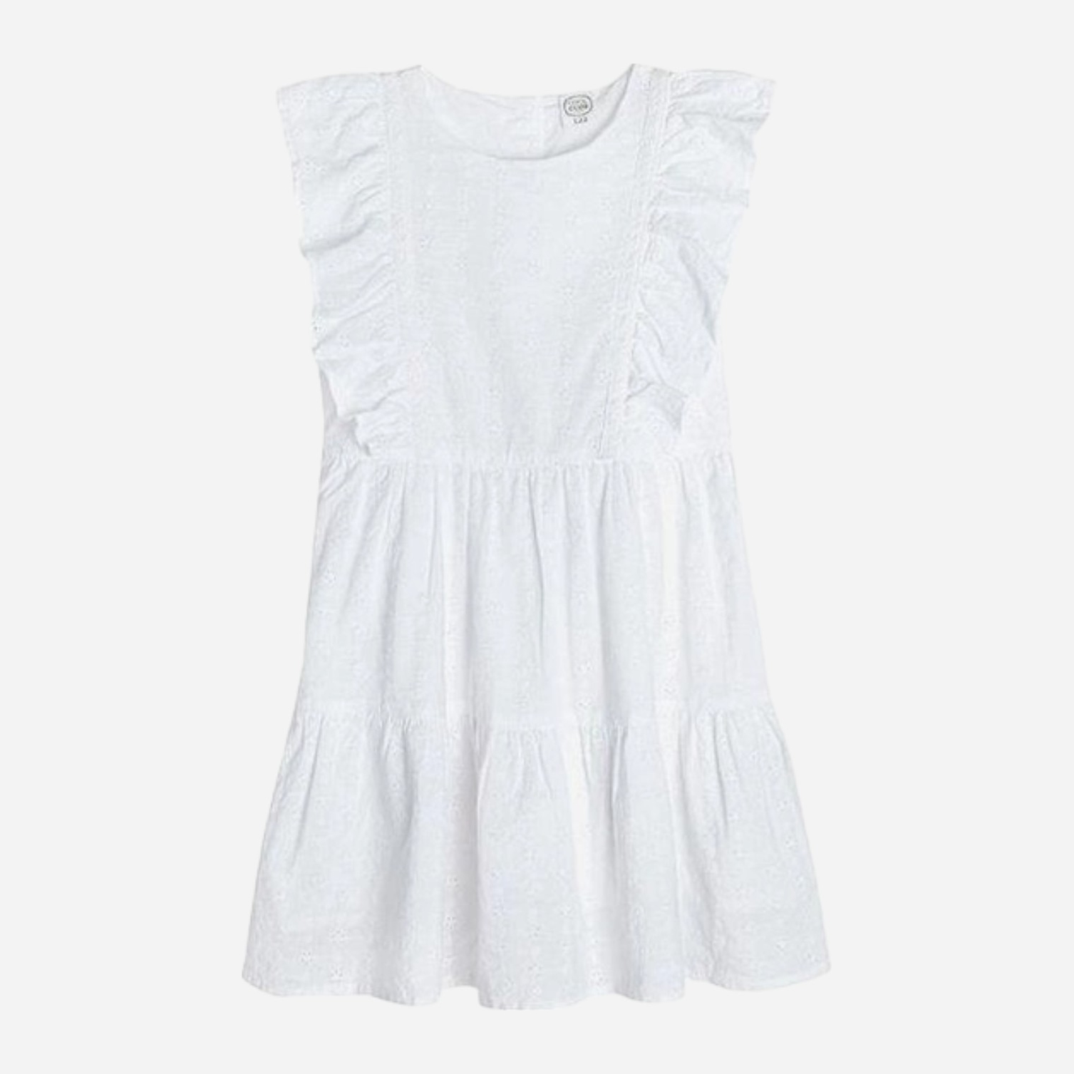 Акція на Дитяча літня сукня для дівчинки Cool Club CCG2412199 122 см Біла від Rozetka