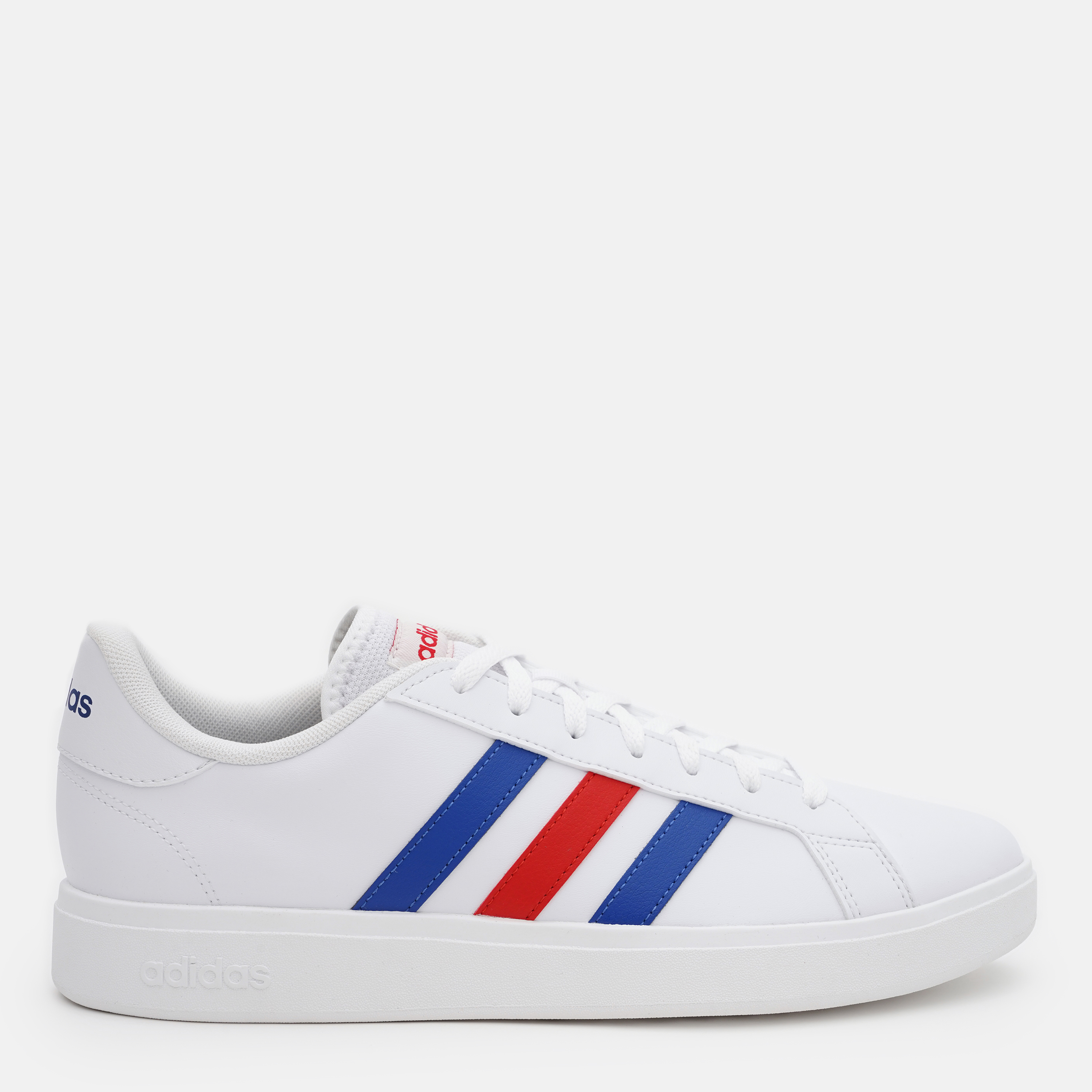 Акція на Чоловічі кеди низькі Adidas Grand Court Base 2.0 GW9252 44.5 (10UK) 28.5 см Ftwwht/Royblu/Vivred від Rozetka