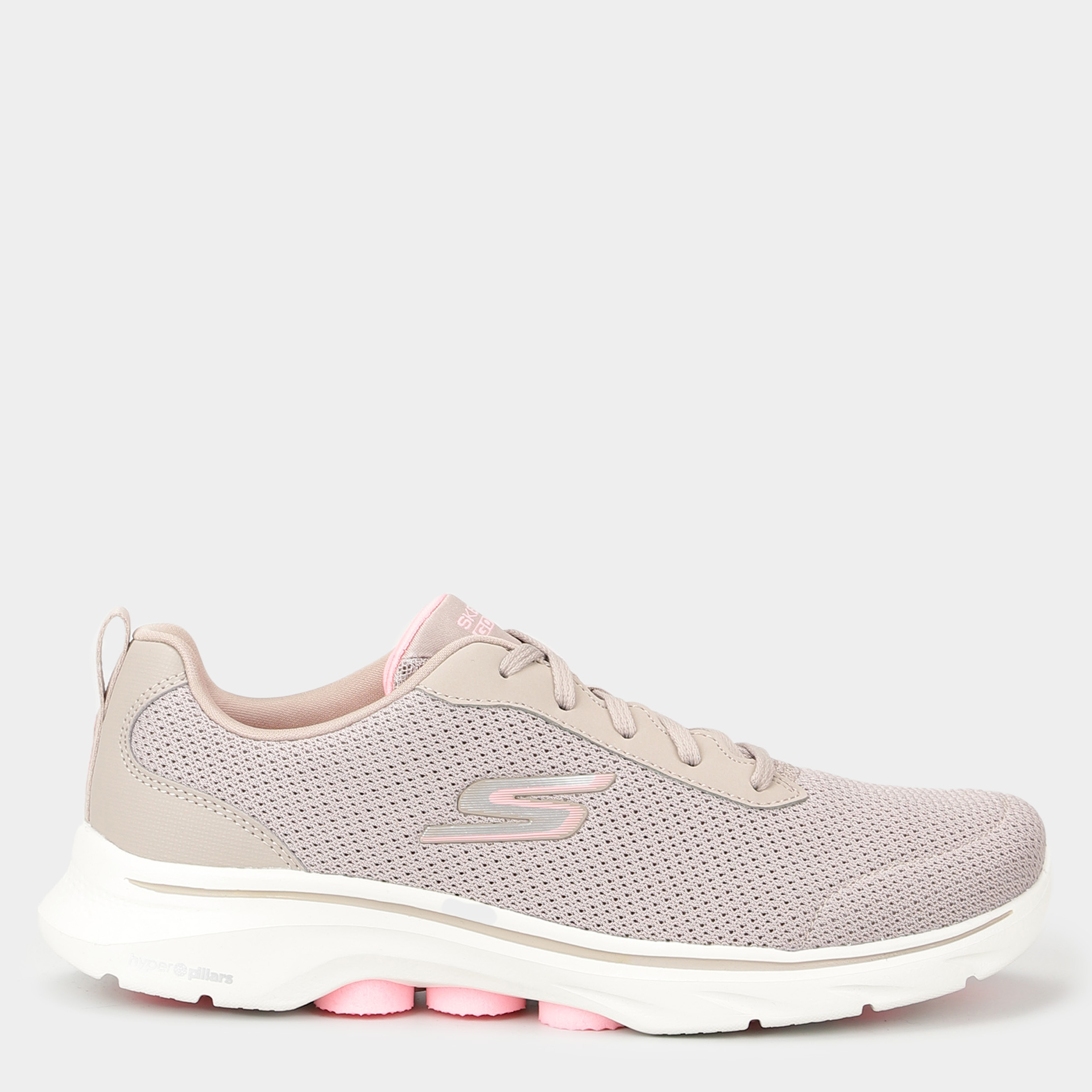 Акція на Жіночі кросівки для фітнесу Skechers 125207 TPPK 40 (10US) 27 см Бежеві від Rozetka