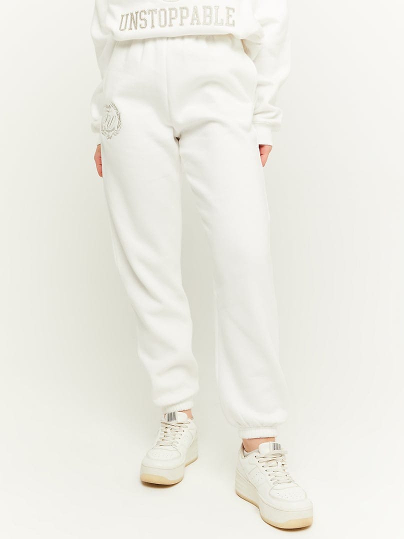 Акція на Спортивні штани жіночі Tally Weijl SPACOPITCHYS-AQ 36 Білі від Rozetka