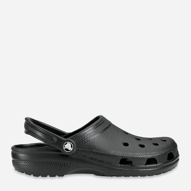 Акція на Жіночі крокси Crocs Classic 10001-001 39-40 (M7/W9) 25 см Чорні від Rozetka