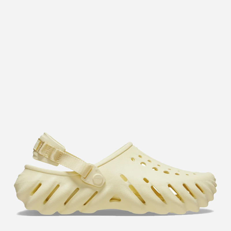 Женские кроксы Crocs Echo 207937-76O 36-37 (M4/W6) 22 см Кремовые ...