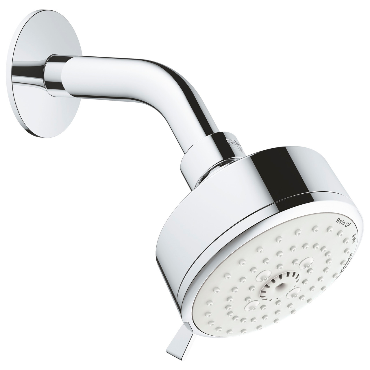 

Верхний душ и душевой кронштейн GROHE New Tempesta Cosmopolitan 100 3 режима струи, хром