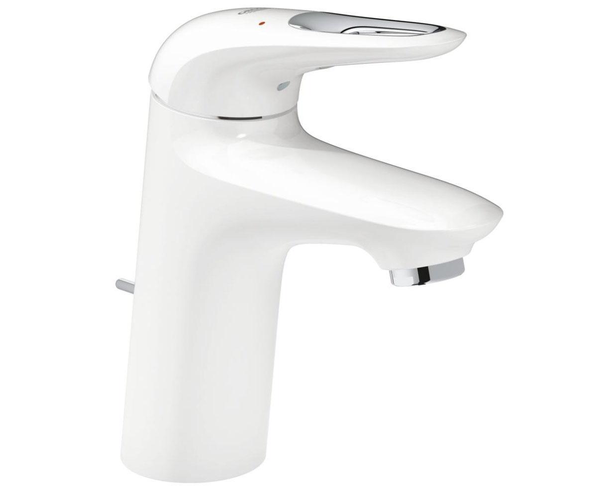 

Смеситель для умывальника Grohe Eurostyle 2015 однорычажный белый/хром