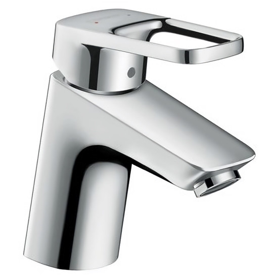 

Смеситель для умывальника Hansgrohe Logis Loop 70 однорычажный со сливным гарнитуром, хром