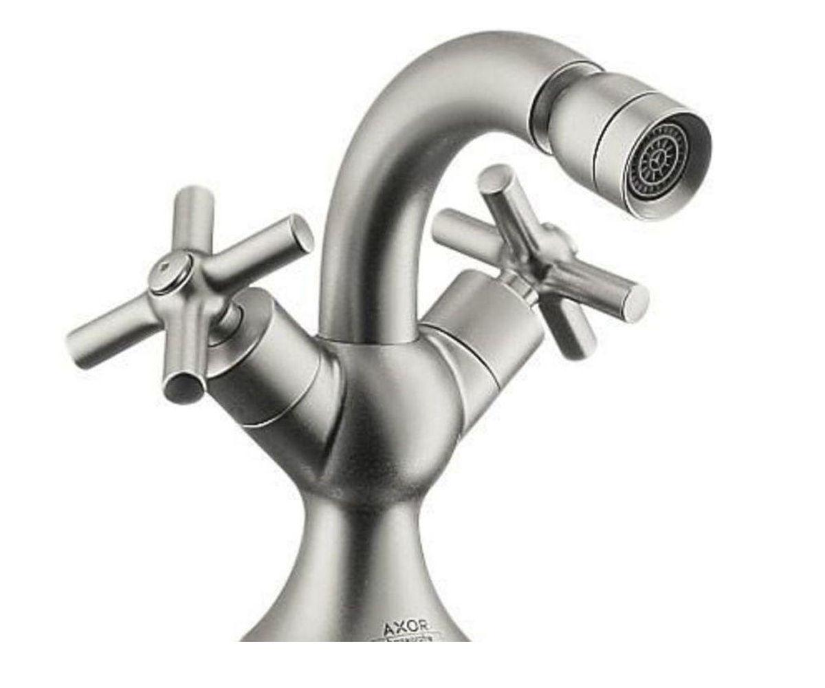 

Смеситель на биде Hansgrohe Axor Terrano (крестики) сатинокс 37230810