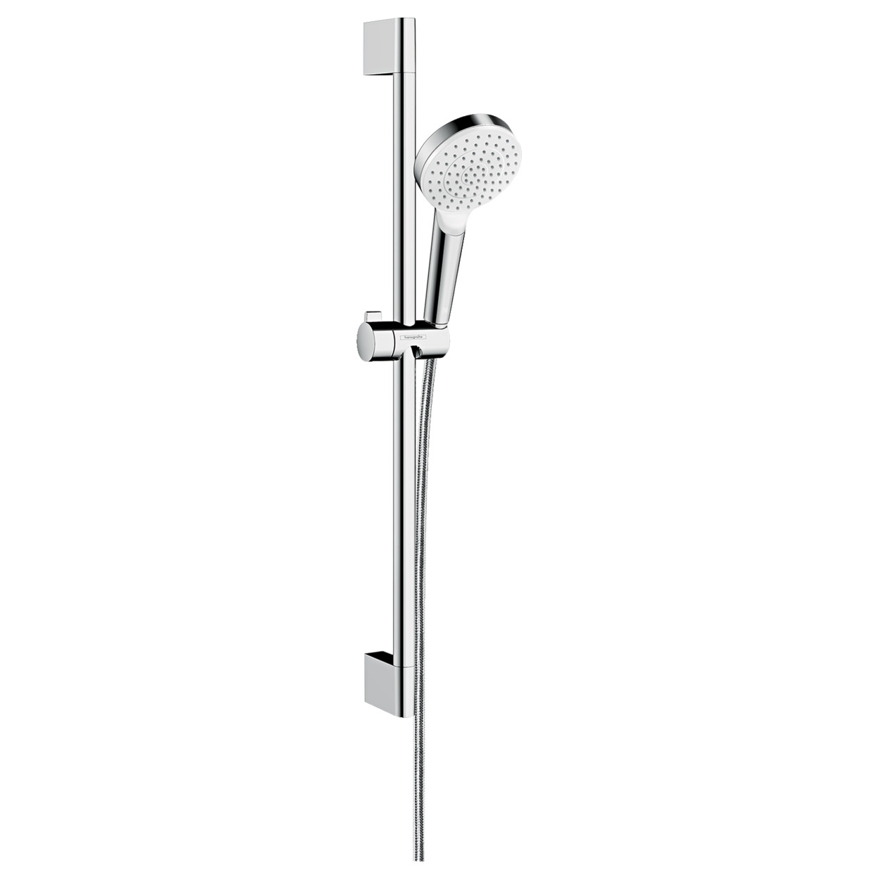 

Душевой набор HANSGROHE Crometta 1jet 0,65 м, белый/хром