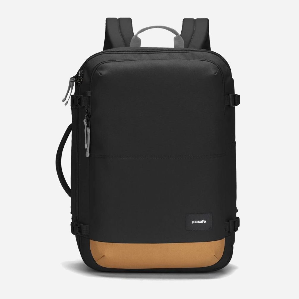 Акція на Рюкзак тканинний 34 л вміщує формат А4 PacSafe GO Carry-on Backpack 35155 Чорний від Rozetka